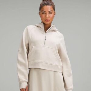 $118 Lululemon Scuba Oversized 1/2 Zip Hoodie